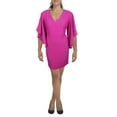 thumbnail image 1 of Lauren Ralph Lauren Womens Plus Textured Pintuck Bodycon Dress, 1 of 2