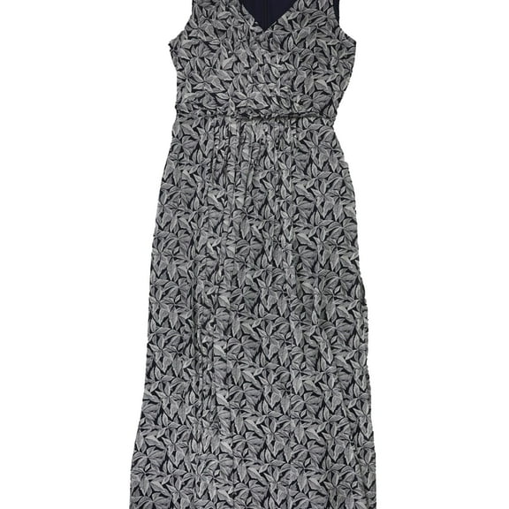 Ralph Lauren Womens Belted Maxi Dress, Blue, 14