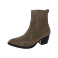 thumbnail image 1 of Lauren Ralph Lauren Womens Racquel  Leather Pointed Toe Booties, 1 of 3