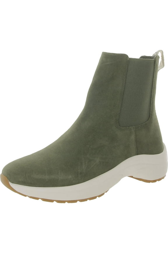 Womens Rylee Suede Pull On Chelsea Boots