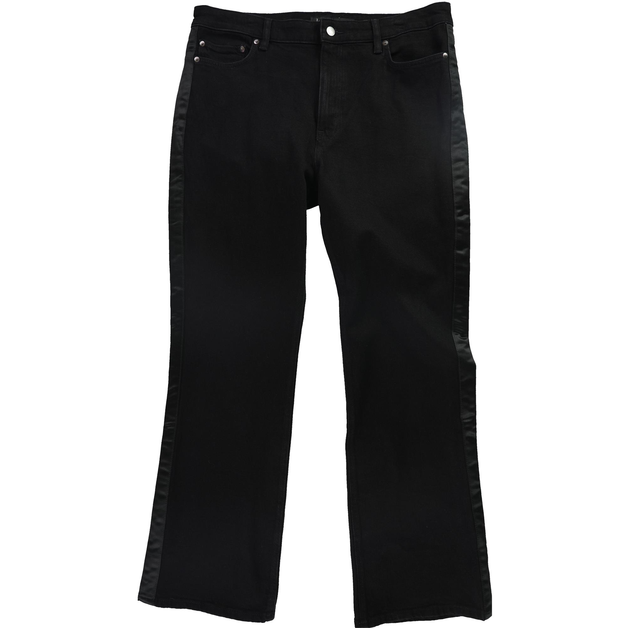 Lauren Ralph Lauren Womens Satin Trim High Rise Bootcut Jeans - Walmart.com