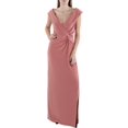 thumbnail image 1 of Lauren Ralph Lauren Womens Jersey Off-The-Shoulder Evening Dress, 1 of 1