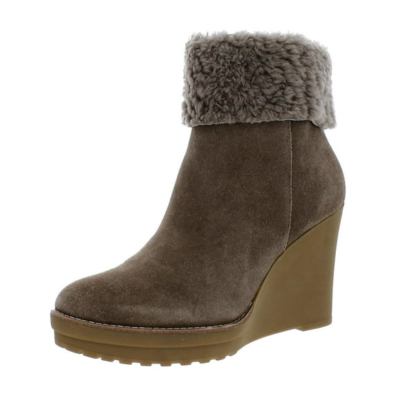 Lauren Ralph Lauren Womens Steph Suede Pull On Booties