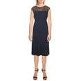 thumbnail image 1 of Lauren Ralph Lauren Womens Tynlee Lace Knee-Length Sheath Dress, 1 of 2