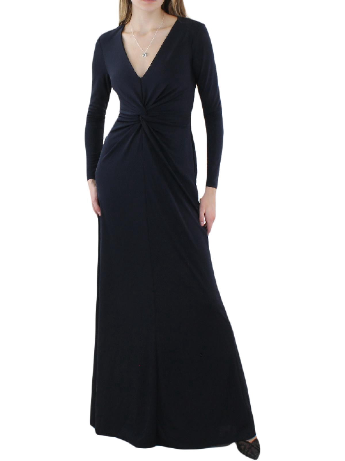 Wavlynn Slim V-Neck Long Evening Dress With Italian Print Breathable Cotton-Blend For Summer Events main image 0