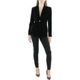 thumbnail image 1 of Lauren Ralph Lauren Womens Velvet Collar Two-Button Blazer, 1 of 2