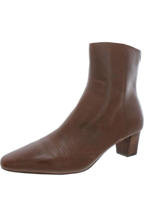 Womens WILLABO Leather Ankle Boots