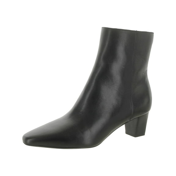 Lauren Ralph Lauren Womens Willa Zipper Heels Ankle Boots