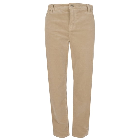Lauren Ralph Mid-Rise Corduroy Stretch Pant 14W Truffle