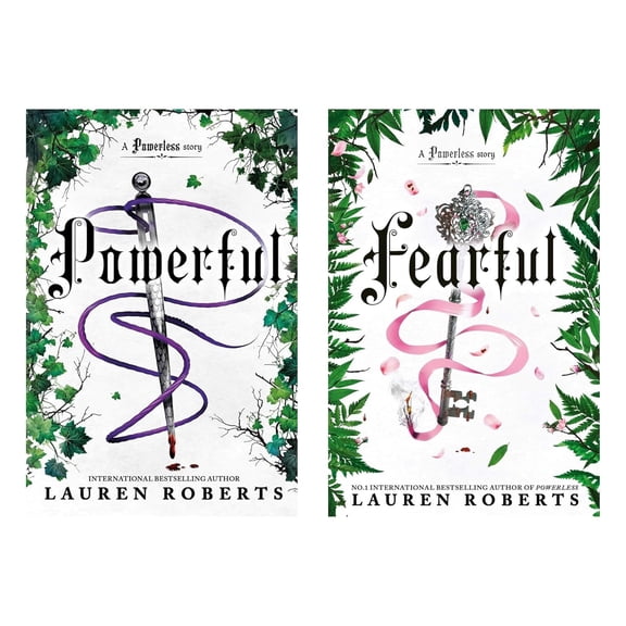 Lauren Roberts A Powerless Story Collection Powerful and Fearful 2-Book Set