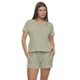 thumbnail image 1 of Lauren Short Pajama Set (Laurel Oak, Large), 1 of 3