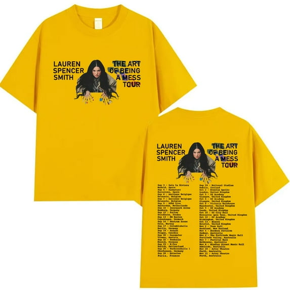 Lauren Spencer Smith Inspired Mirror Retro Cotton T-Shirt - Unisex Streetwear Casual Spring Summer