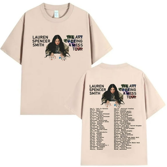 Lauren Spencer Smith Inspired Mirror Retro Cotton T-Shirt - Unisex Streetwear Casual Spring Summer