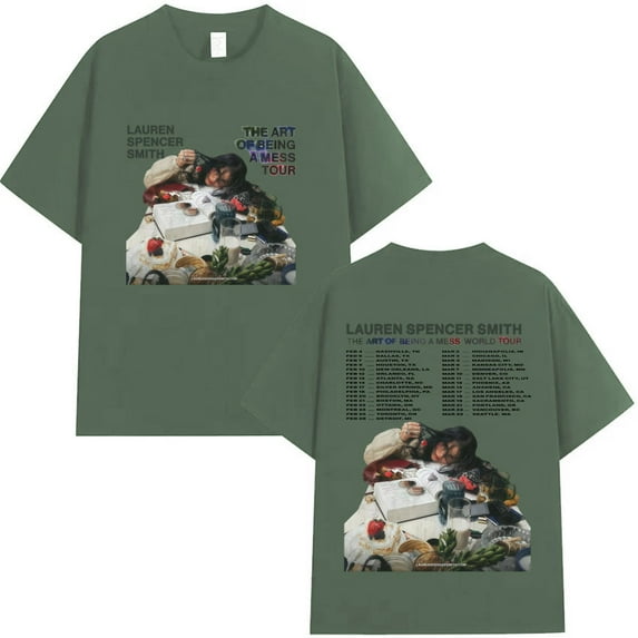 Lauren Spencer Smith Inspired R&B Graphic Cotton-Blend T-Shirt - Unisex Streetwear Wear Summer