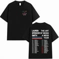 thumbnail image 1 of Lauren Spencer Smith Inspired The Art of Being A Mess Tour Retro Graphic Cotton T-Shirt - Unisex Short Sleeve Casual Summer, 1 of 5