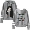 thumbnail image 1 of Lauren Spencer Smith Merch The Art Of Being A Mess Tour 2025 Unisex Pocketless Casual Sweatshirt,S,Gray, 1 of 2