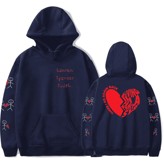 Lauren Spencer Smith New Fashion Merch Hoodies - Unisex Comfortable Fabric Long Sleeve Pullover, Hooded Streetwear Sweatshirt for Women Men