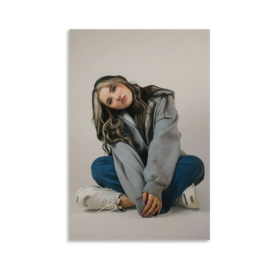 Lauren Spencer-Smith Popular Rapper Art Poster Wall Art Picture Painting Poster Canvas Print Posters Artworks Bedroom Living Room Decor 16x24inch(40x60cm)