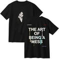 thumbnail image 1 of Lauren Spencer Smith The Art Of Being A Mess Cotton T-Shirt Women Men Casual Crewneck Short Sleeve Tee, 1 of 2
