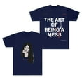 thumbnail image 1 of Lauren Spencer Smith The Art Of Being A Mess Merch Photo Print Unisex Cotton Short Sleeve Tee, 1 of 2