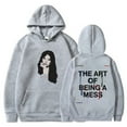 thumbnail image 1 of Lauren Spencer Smith The Art Of Being A Mess Merch Photo Print Unisex Long Sleeve Fleece Hoodie, 1 of 2