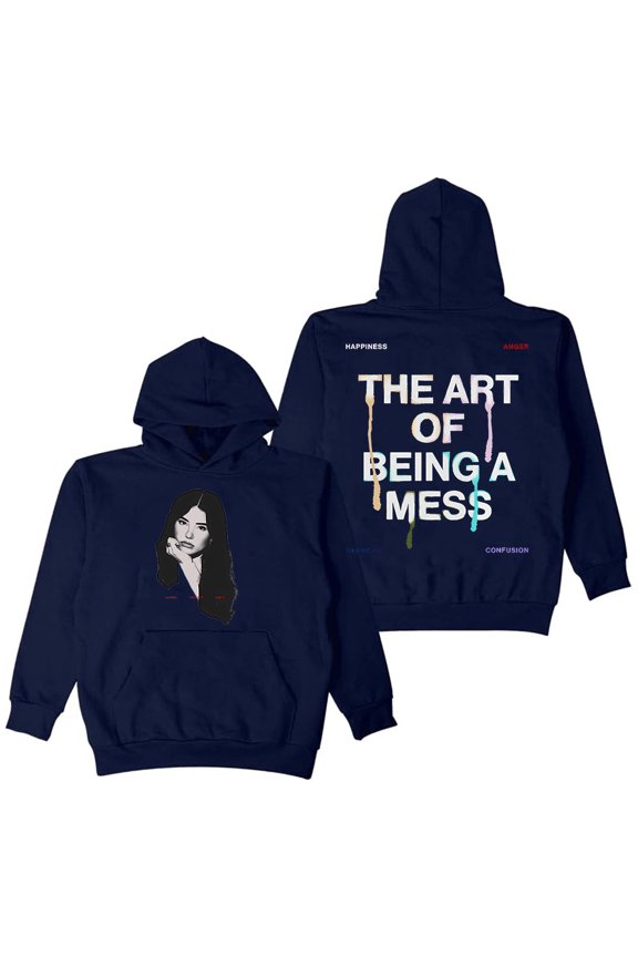 Lauren Spencer Smith The Art Of Being A Mess Photo Hoodie Long Sleeve Streetwear Men Women Hooded Sweatshirt