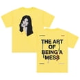 thumbnail image 1 of Lauren Spencer Smith The Art Of Being A Mess Photo Tee Short Sleeve Streetwear Men Women Cotton T-shirt, 1 of 3