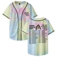 thumbnail image 1 of Lauren Spencer Smith The Art Of Being A Mess Tour Baseball Jersey Short Sleeve Shirts Men Women Streetwear Tops, 1 of 2