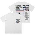 thumbnail image 1 of Lauren Spencer Smith The Art Of Being A Mess Tour Wash T-Shirts Unisex Cotton Short Sleeve Tee, 1 of 6