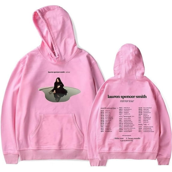 Lauren Spencer Smith The Mirror Tour Hoodie Merch Men Women Casual Hooded Sweatshirt Clothing