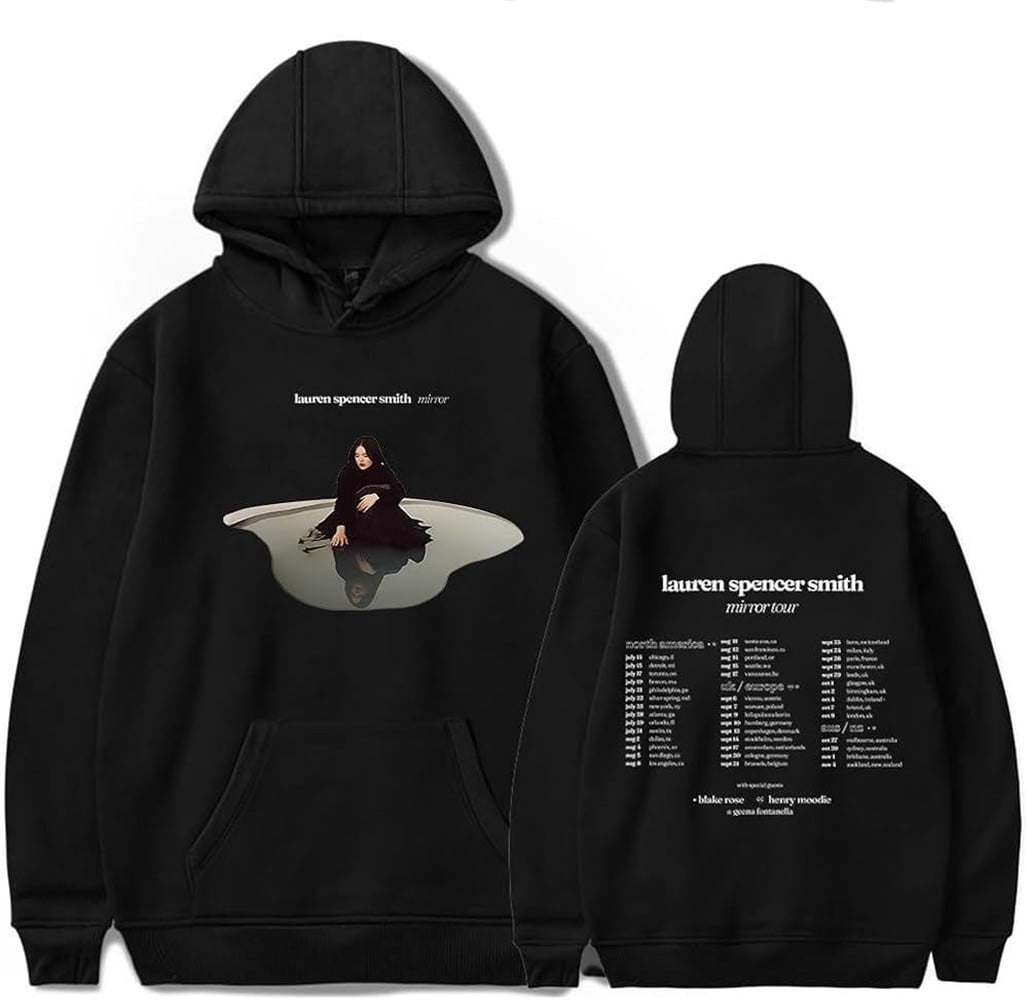 Lauren Spencer Smith Hoodie Mirror Tour Album Merch Women