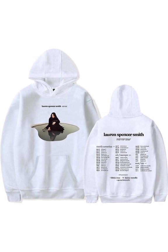 Lauren Spencer Smith The Mirror Tour Hoodie Merch unisex fashion casual hooded sweatshirt clothing