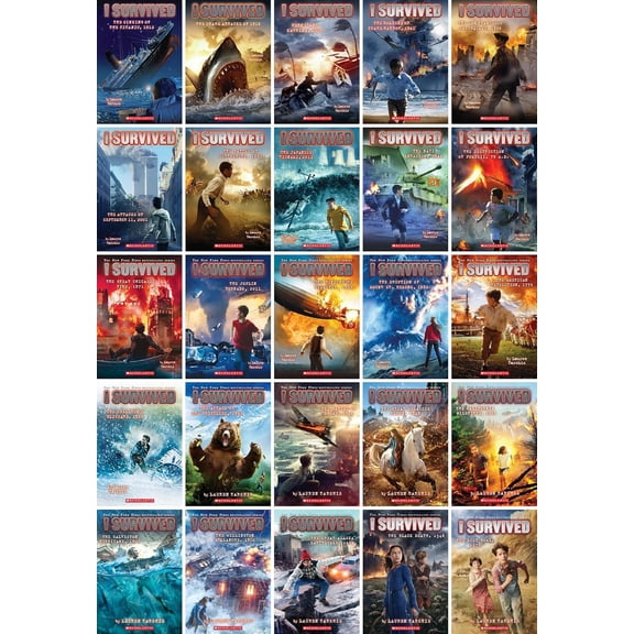 Lauren Tarshiss I Survived Series Complete Set of 25 Books