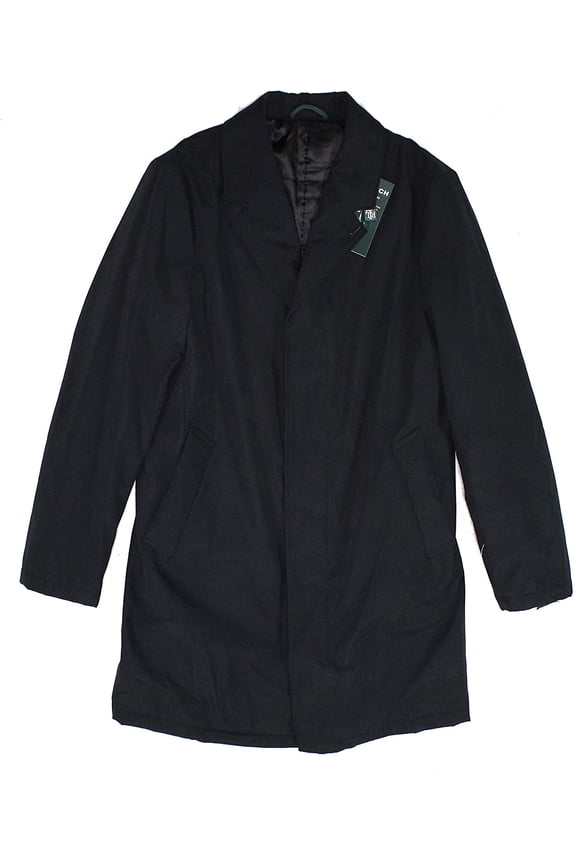 Men's Heat Thermal Rainwear Variety Coat Black Size 40