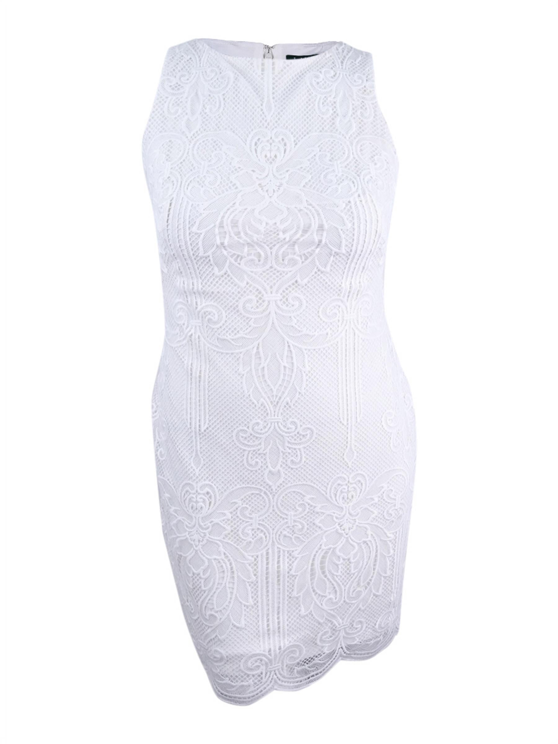 Lauren by Ralph Lauren Women's Lace Sleeveless Sheath Dress (12, White) -  Walmart.com