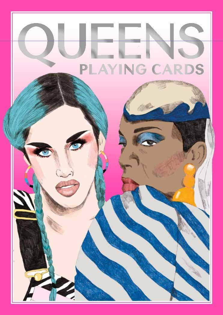 Laurence King Queens Drag Queen Playing Cards