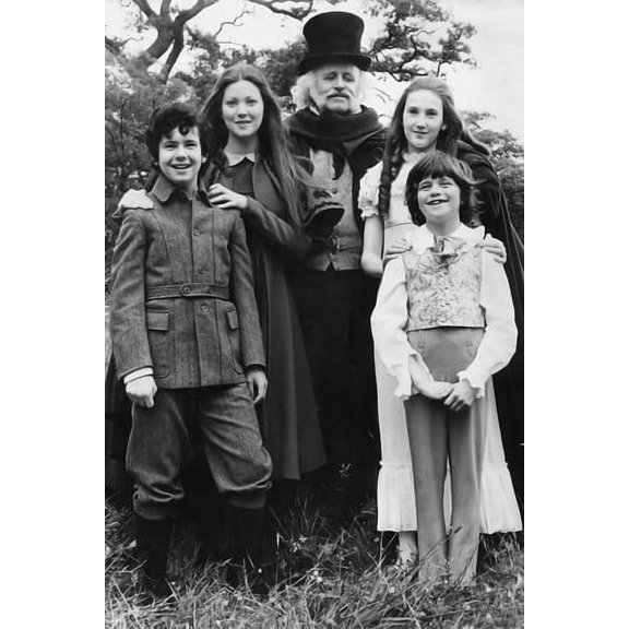 Laurence Naismith, Lynne Frederick, Garry Miller, Rosalyn Landor and Marc Granger in The Amazing Mr. Blunden 24x36 Poster