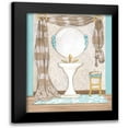 thumbnail image 1 of Laurencon 20x24 Black Modern Framed Museum Art Print Titled - Bathroom Elegance II, 1 of 5