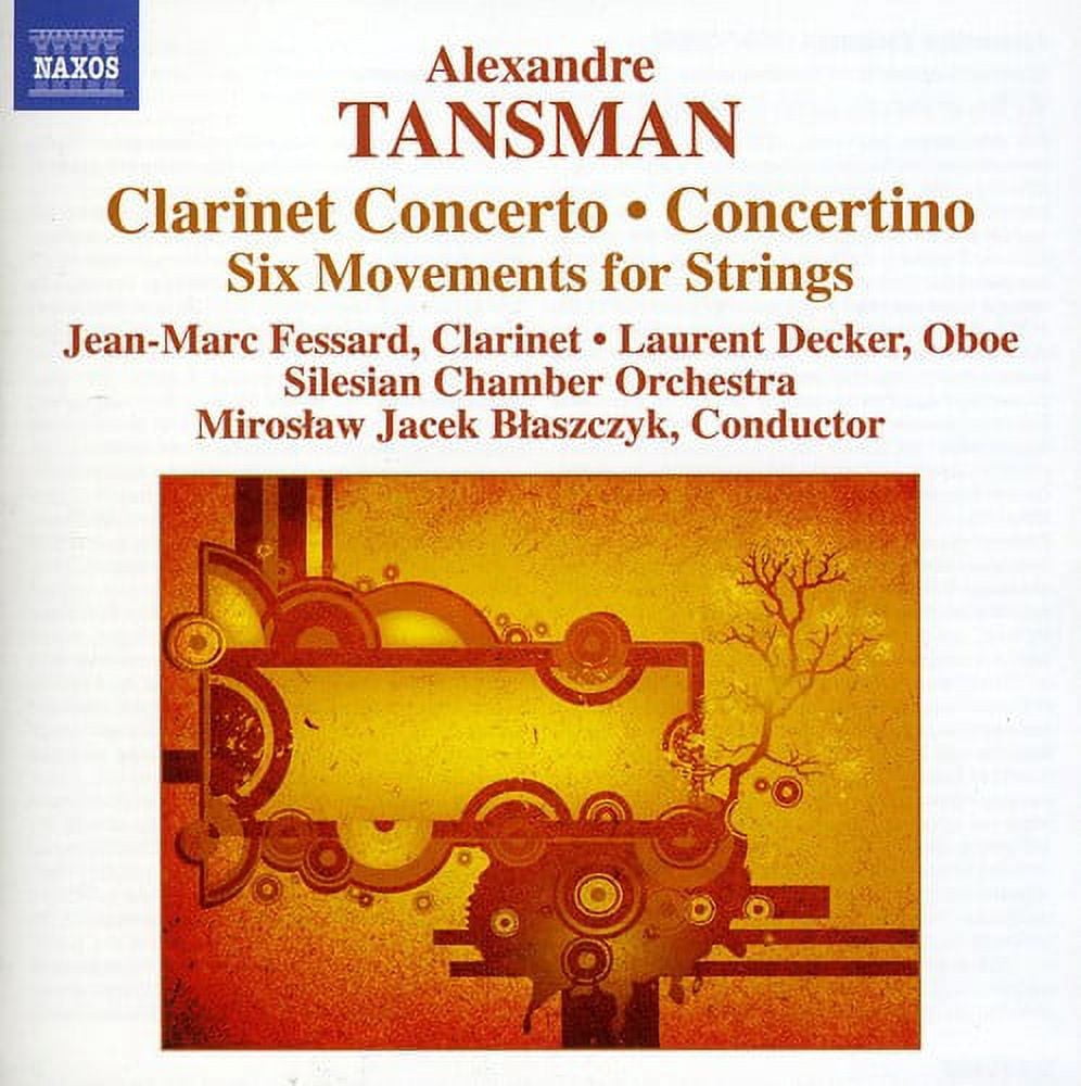 Laurent Decker - Clarinet Cto / Concertino / Six Movements Strings ...