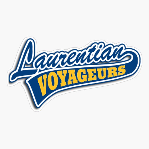 Laurentian University Voyageurs Logo Vinyl Decal Sticker