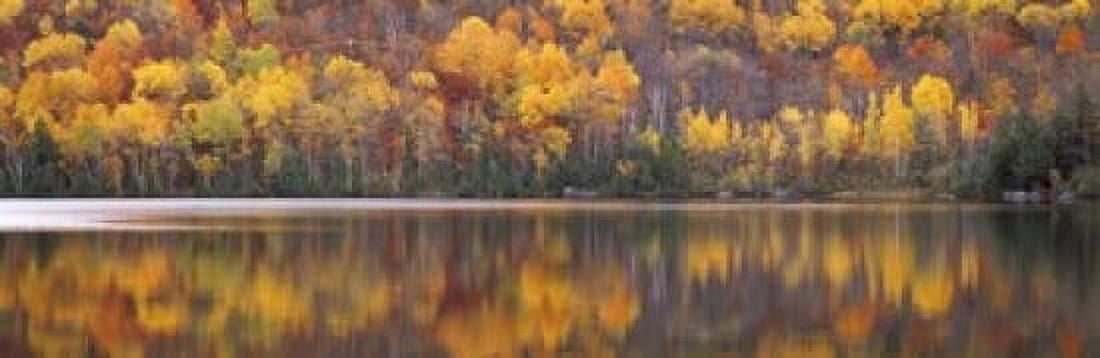Laurentide Quebec Canada Canvas Art - Panoramic Images (18 x 6)