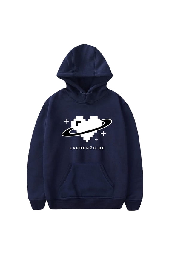 LaurenzSide Hoodies Casual Long Sleeve Unisex Fashion Streetwear Casual Clothes