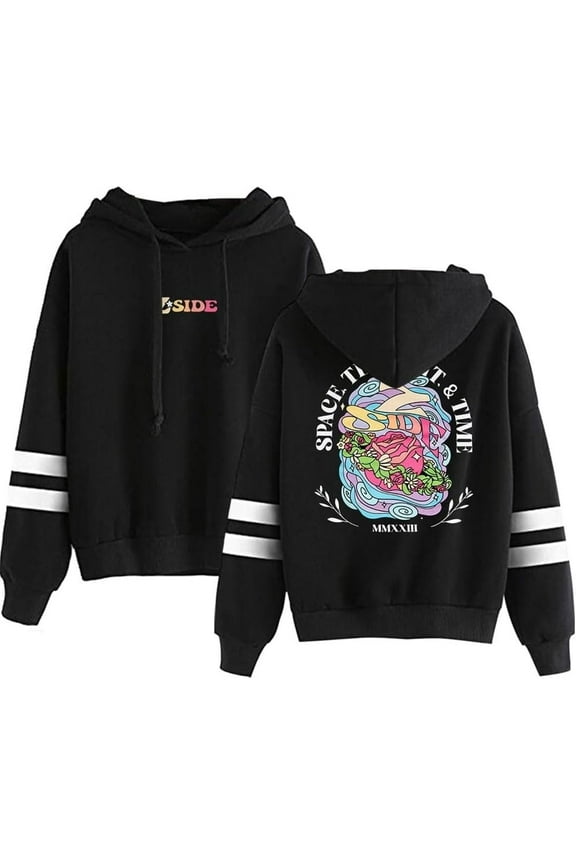 LaurenzSide Hoodies Loose Sweatshirts Unisex Pullovers Casual Harajuku Hoodies