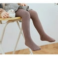 thumbnail image 1 of Laurenza's Baby Girls Amaranth Ribbed Tights 2-4Y Winter Pants, 1 of 1