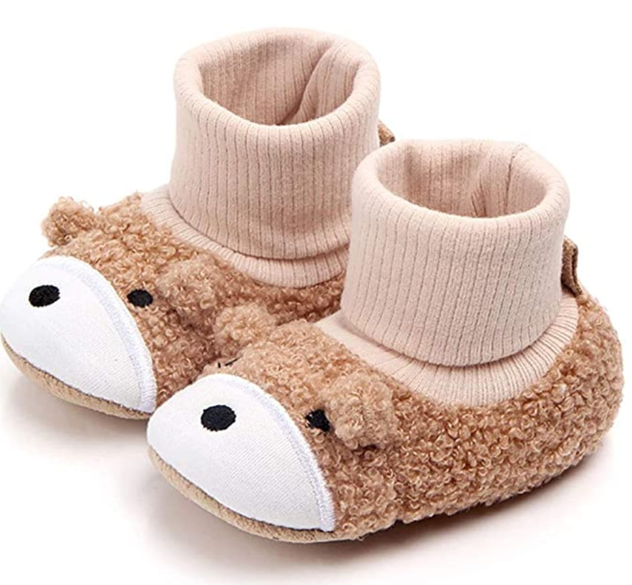 Booties For Newborn Baby In Bear Print main image 1