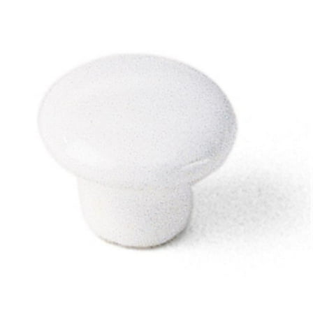 Laurey  1 in. Ceramic Knob - White