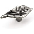 thumbnail image 1 of Laurey 24906 Cabinet Hardware 2-Inch Leaf Knob, Antique Pewter, 1 of 1