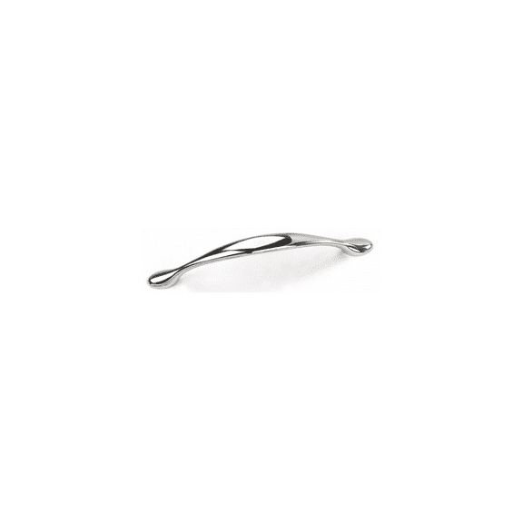 Laurey 25326 128 mm Large Spoon Foot Pull - Polished Chrome
