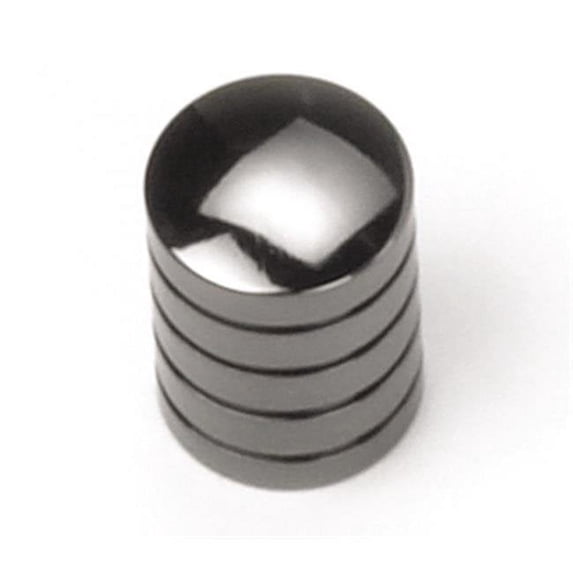 Laurey 26212 0.63 in. Cylinder Knob - Black Nickel