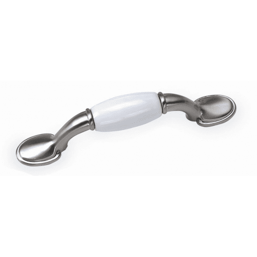 Laurey 15538 3-Inch First Family Pull,  White/Satin Chrome